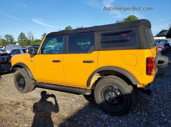 1FMEE5BH9MLA61046 2021 FORD BRONCO Yellow Trasero izquierdo
