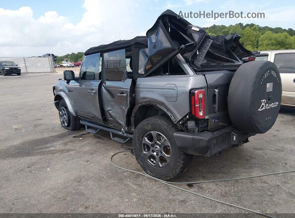 1FMEE5BP1MLA69018 2021 FORD BRONCO Gray Rear left