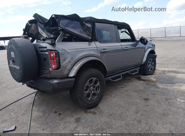 1FMEE5BP1MLA69018 2021 FORD BRONCO Gray Rear right