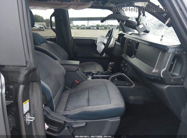 1FMEE5BP1MLA69018 2021 FORD BRONCO Gray Front interior view