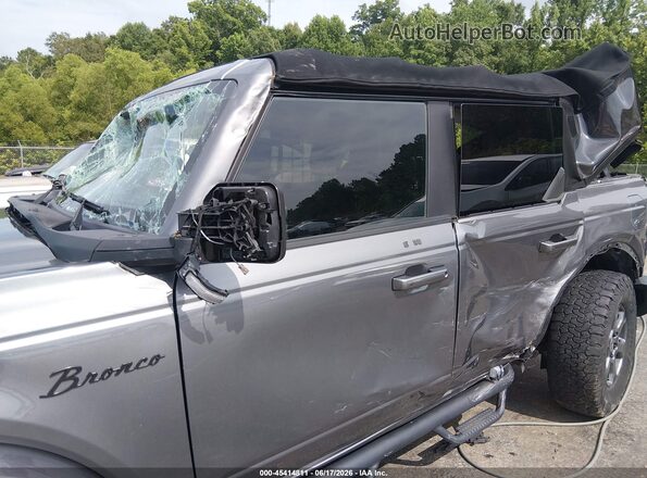1FMEE5BP1MLA69018 2021 FORD BRONCO Gray Rear interior view