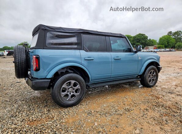 1FMEE5BP1NLB49162 2022 FORD BRONCO Blue Tył prawy