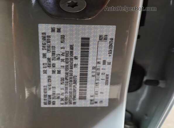 1FMEE5BP2PLB05173 2023 FORD BRONCO Серый Панорамный вид салона 360°