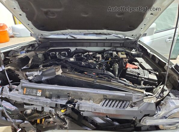 1FMEE5BP2PLB05173 2023 FORD BRONCO Серый Вид подкапотного пространства