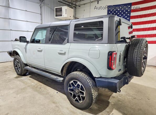 1FMEE5BP2PLB05173 2023 FORD BRONCO Серый Задняя левая четверть