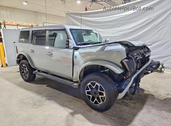 1FMEE5BP2PLB05173 2023 FORD BRONCO Серый Передняя правая четверть