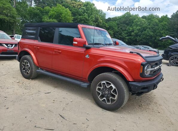 1FMEE5BP4PLB72924 2023 FORD BRONCO Бордовый 