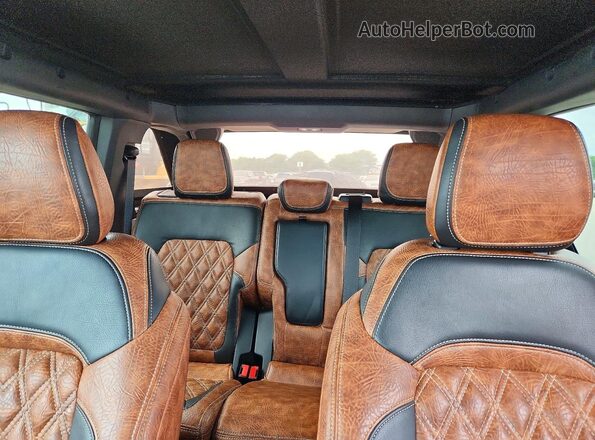 1FMEE5BPXPLB79358 2023 FORD BRONCO Black Вид задніх сидінь