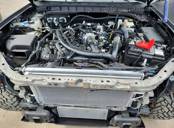 1FMEE5BPXPLB79358 2023 FORD BRONCO Black Вид підкапотного простору