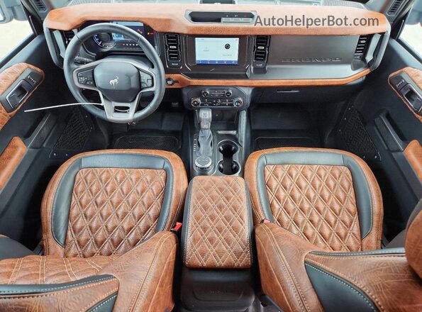 1FMEE5BPXPLB79358 2023 FORD BRONCO Black Вид панелі приладів