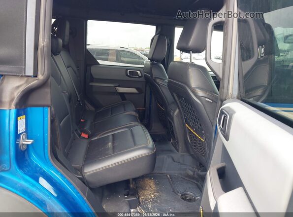 1FMEE5DH3NLB69158 2022 FORD BRONCO Blue VIN კოდის სტიკერის ხედი