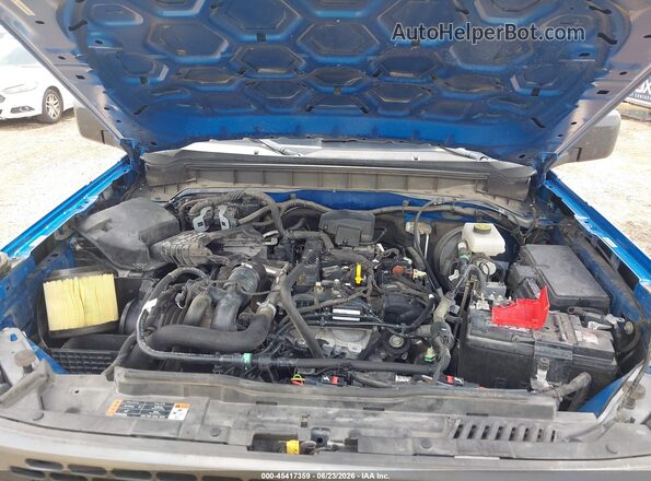 1FMEE5DH3NLB69158 2022 FORD BRONCO Blue უკანა ხედი