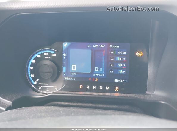 1FMEE5DH6MLA94664 2021 FORD BRONCO Gray Հետևի նստատեղերի տեսք