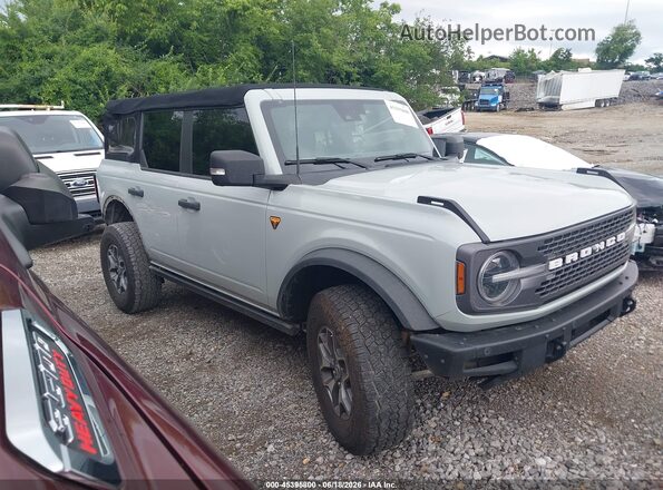 1FMEE5DH6MLA94664 2021 FORD BRONCO Gray Սալոնի հետևի տեսք