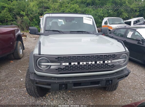 1FMEE5DH6MLA94664 2021 FORD BRONCO Gray Սարքավորումների վահանակի տեսք