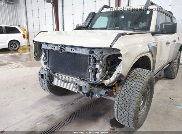 1FMEE5DH6NLB58526 2022 FORD BRONCO Tan Вид спереду