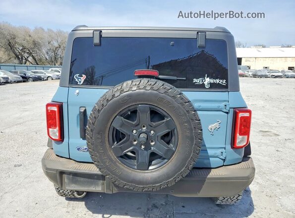 1FMEE5DH7PLB09905 2023 FORD BRONCO Blue Հետևի տեսք