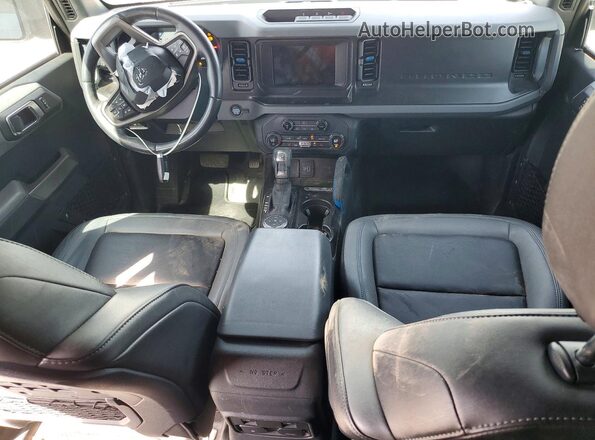 1FMEE5DH7PLB09905 2023 FORD BRONCO Blue Առջևի վահանակի տեսք