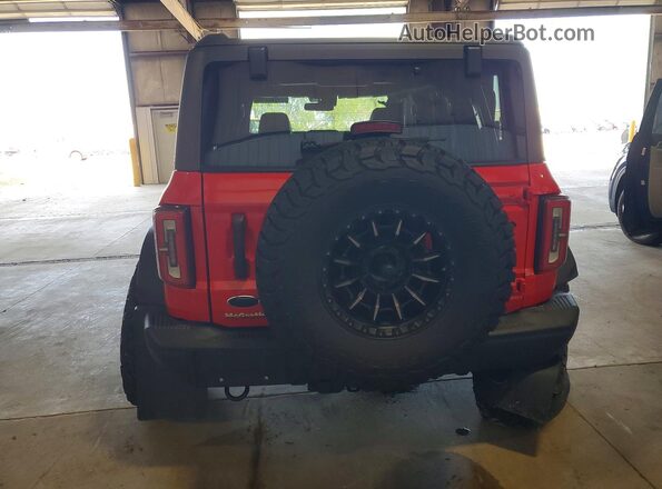 1FMEE5DP0MLA85949 2021 FORD BRONCO Red 