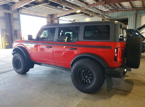 1FMEE5DP0MLA85949 2021 FORD BRONCO Red 