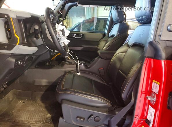 1FMEE5DP0MLA85949 2021 FORD BRONCO Red 