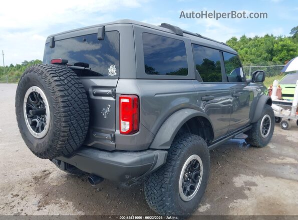 1FMEE5DP2NLA95965 2022 FORD BRONCO Gray Задня права чверть