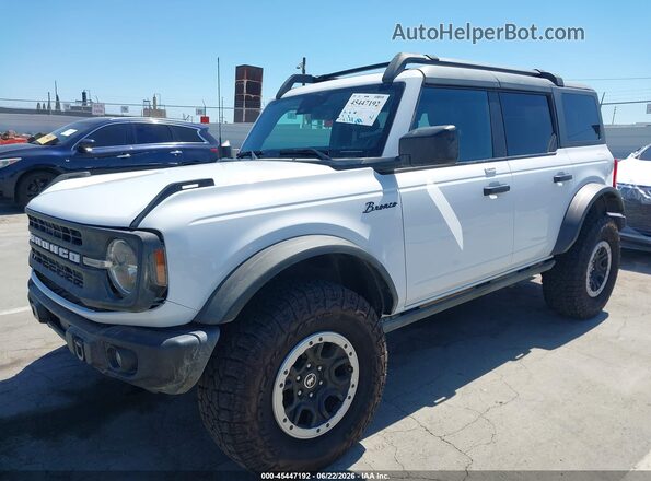 1FMEE5DP2NLB37504 2022 FORD BRONCO Белый Передняя левая четверть