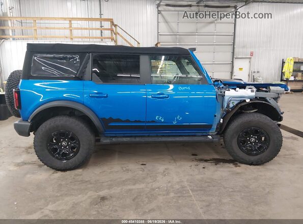 1FMEE5DP3MLA62651 2021 FORD BRONCO Blue Սալոնի 360 աստիճան տեսք