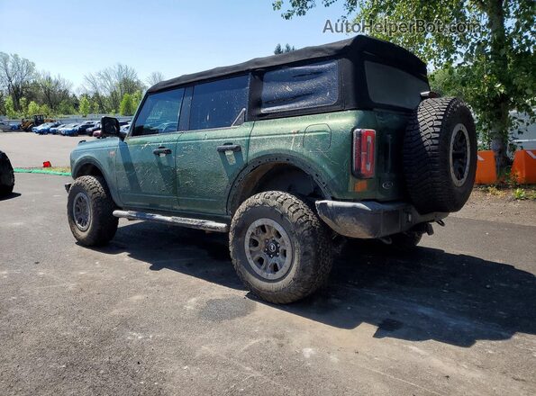 1FMEE5DP4NLA75667 2022 FORD BRONCO Green Tył lewy