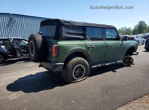 1FMEE5DP4NLA75667 2022 FORD BRONCO Green Tył prawy