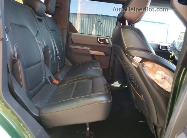 1FMEE5DP4NLA75667 2022 FORD BRONCO Green Widok tylnych siedzeń