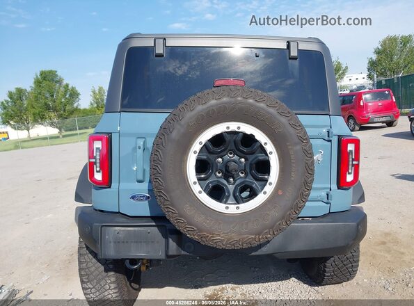 1FMEE5DP4NLB67894 2022 FORD BRONCO Blue 