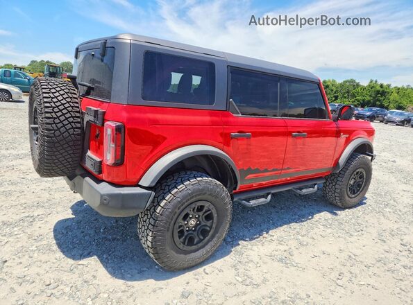 1FMEE5DP4PLA90625 2023 FORD BRONCO Red Tył prawy