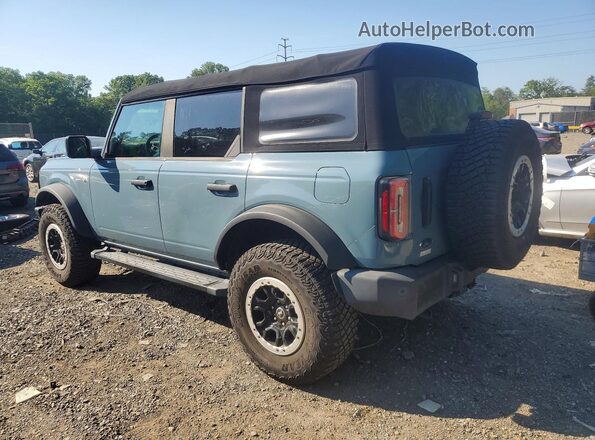 1FMEE5DP5MLA63056 2021 FORD BRONCO Blue Հետևի ձախ