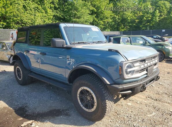 1FMEE5DP5MLA63056 2021 FORD BRONCO Blue Առջևի աջ