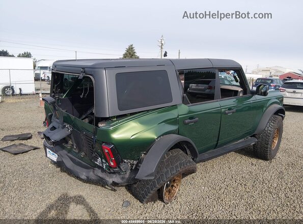 1FMEE5DP5NLB53891 2022 FORD BRONCO Зеленый Задняя правая четверть