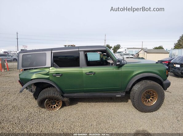 1FMEE5DP5NLB53891 2022 FORD BRONCO Зеленый Вид задней части салона