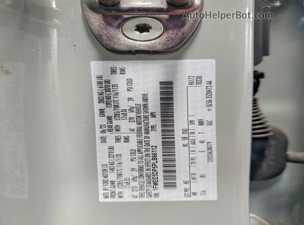 1FMEE5DP5PLB66112 2023 FORD BRONCO Gray VIN կոդի պիտակի տեսք