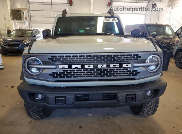 1FMEE5DP5PLB66112 2023 FORD BRONCO Gray Դիմացի տեսք