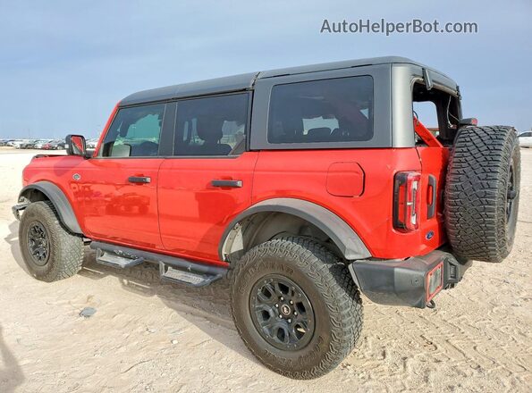1FMEE5DP6PLB31871 2023 FORD BRONCO Red უკანა მარცხენა