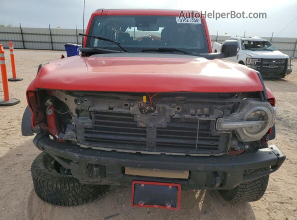 1FMEE5DP6PLB31871 2023 FORD BRONCO Red წინა ხედი