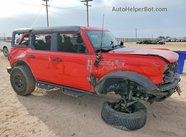 1FMEE5DP6PLB31871 2023 FORD BRONCO Red წინა მარჯვენა
