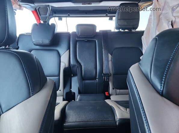 1FMEE5DP6PLB31871 2023 FORD BRONCO Red უკანა სავარძლების ხედი