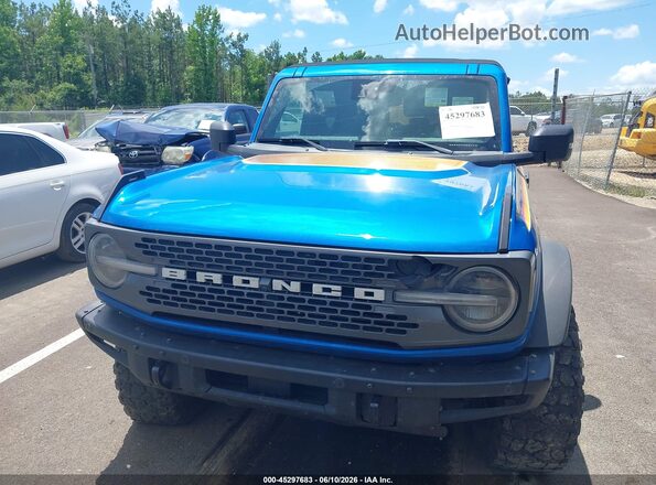 1FMEE5DP7MLA96401 2021 FORD BRONCO Blue Դիմացի տեսք