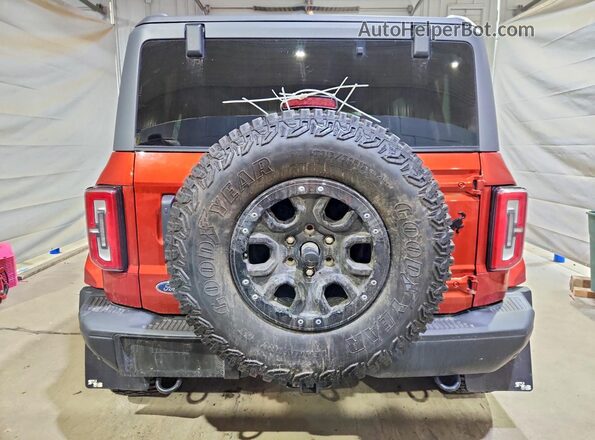 1FMEE5DP7NLB16373 2022 FORD BRONCO Red 