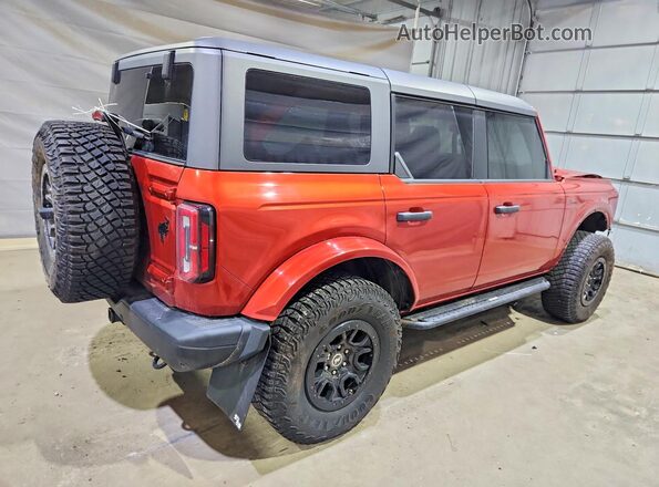 1FMEE5DP7NLB16373 2022 FORD BRONCO Red 