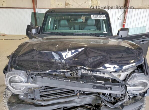1FMEE5DP7NLB61507 2022 FORD BRONCO Black Սալոնի հետևի տեսք