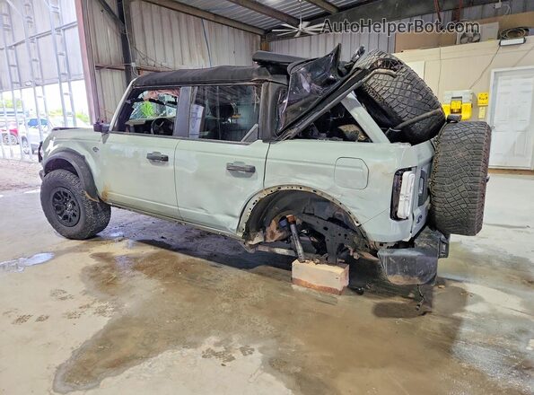1FMEE5DP7PLB10639 2023 FORD BRONCO Gray Задня ліва чверть