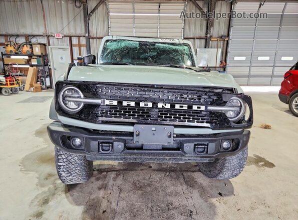 1FMEE5DP7PLB10639 2023 FORD BRONCO Gray Вид спереду