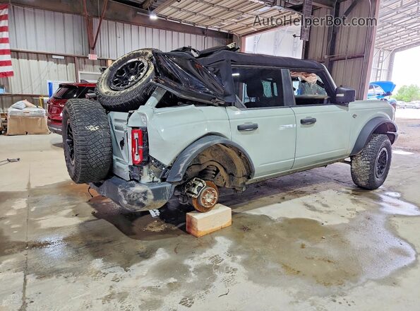 1FMEE5DP7PLB10639 2023 FORD BRONCO Gray Задня права чверть